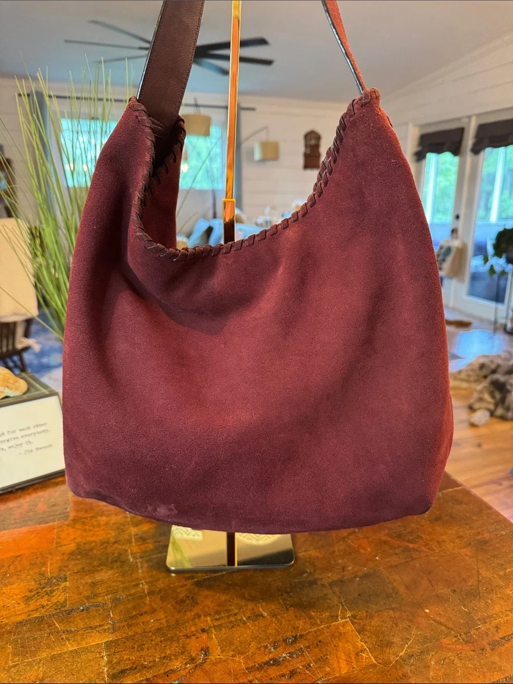 Tory Burch soft suede