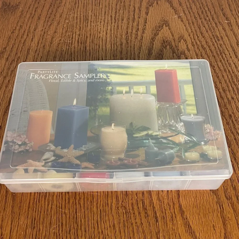 Partylite Fragrance Sampler 17 votives 2 tealights new