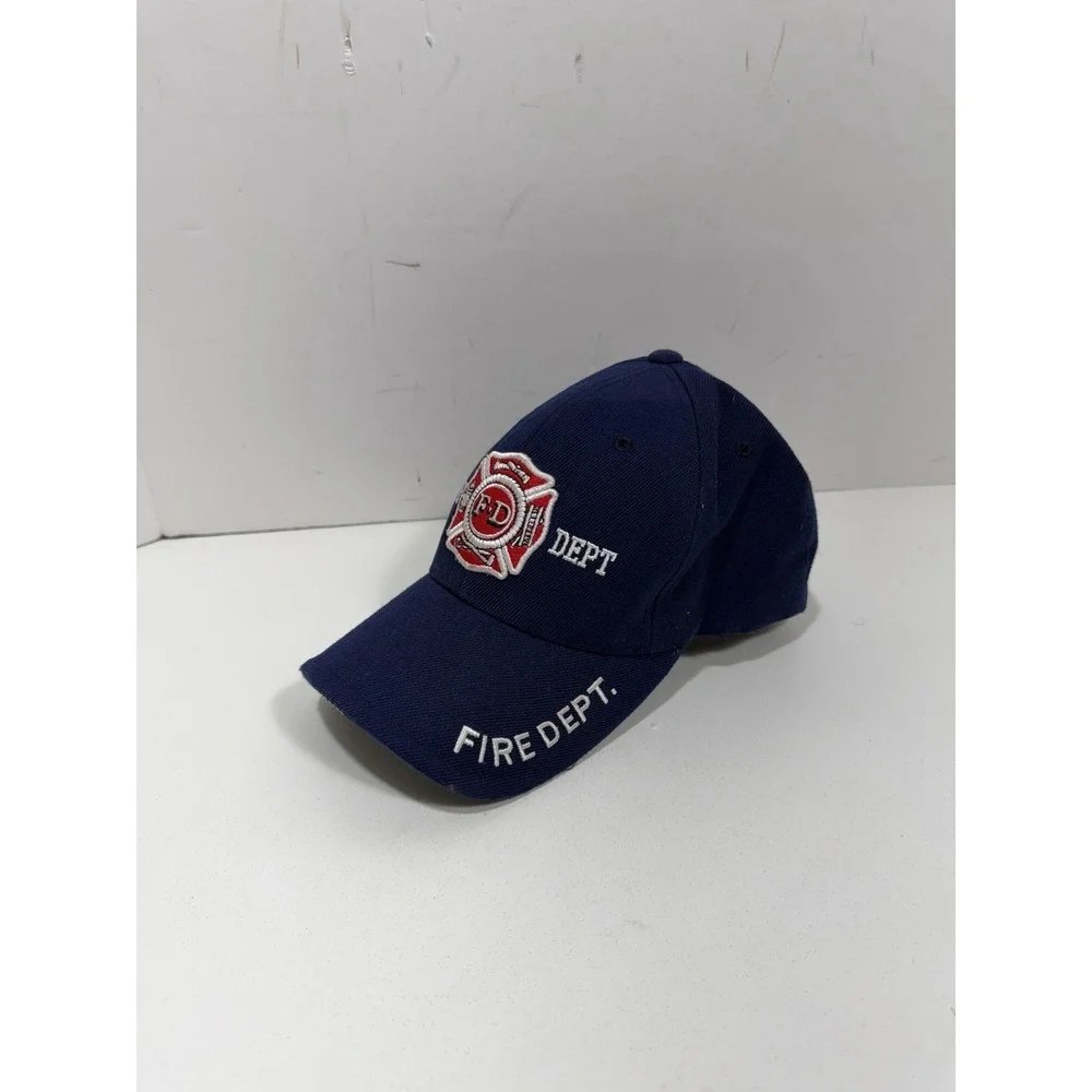 Fire Department - Navy‎ Blue - Deluxe low Profile Baseball Cap
