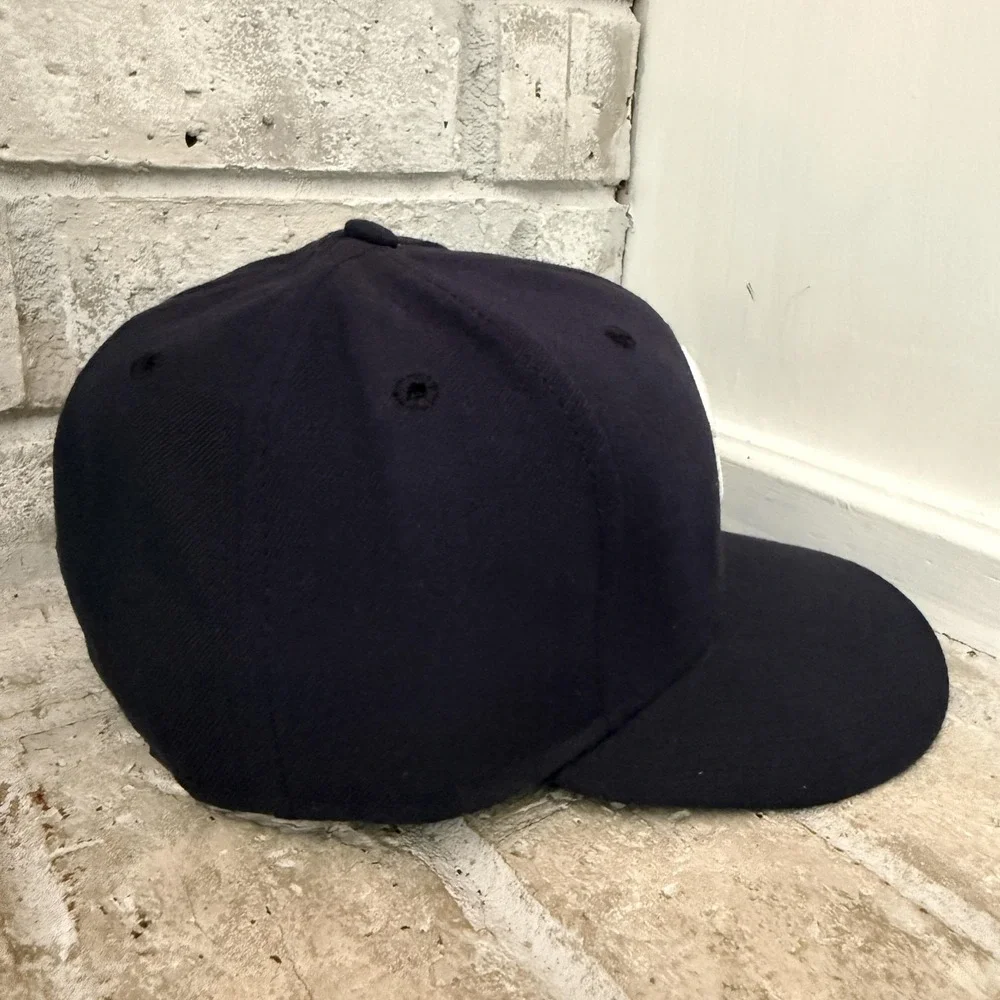 Washington Nationals Hat Cap Fitted Mens 7 1/8 Blue MLB Baseball New Era 59FIFTY
