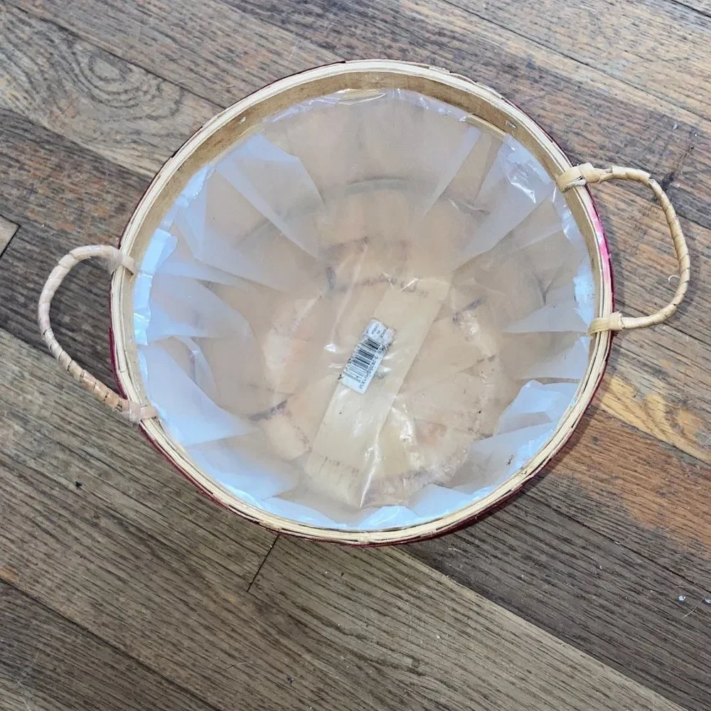 Hand Crafted wood bushel