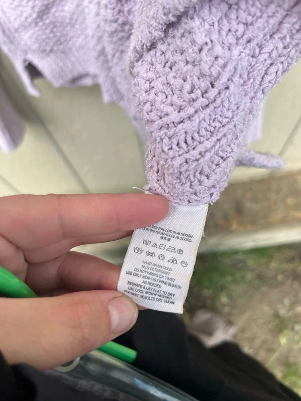 Free People stains holes