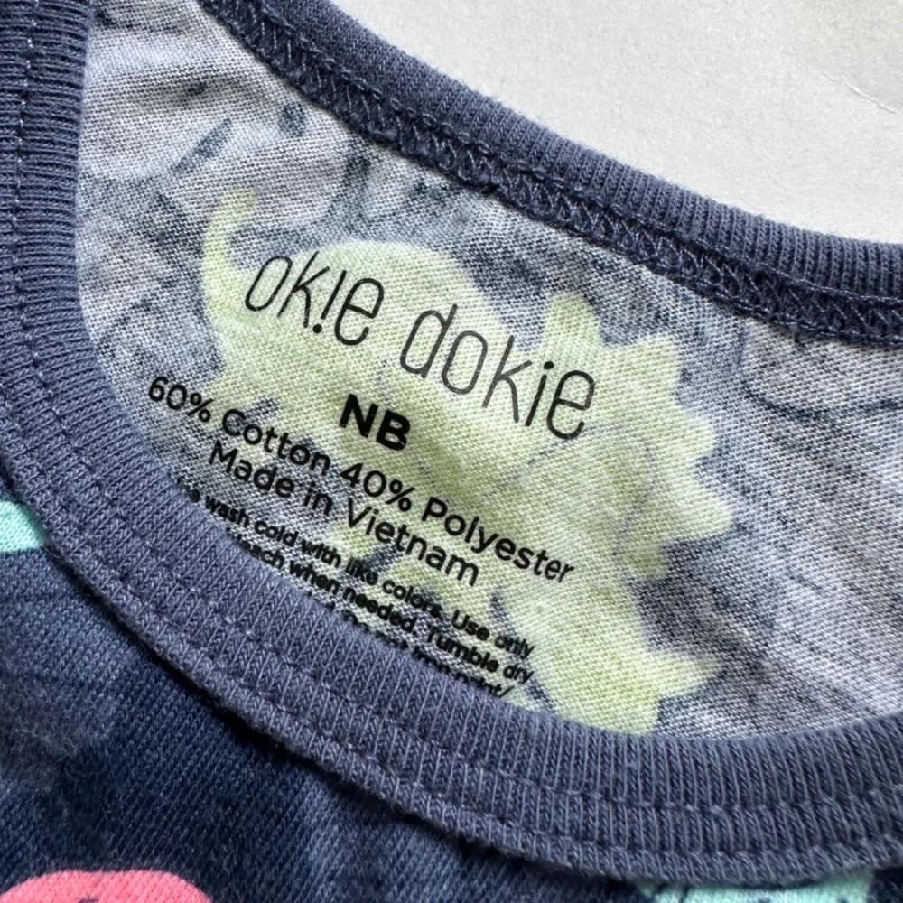 Baby Boy Sleeveless Tank Top Dinosaurs Newborn
