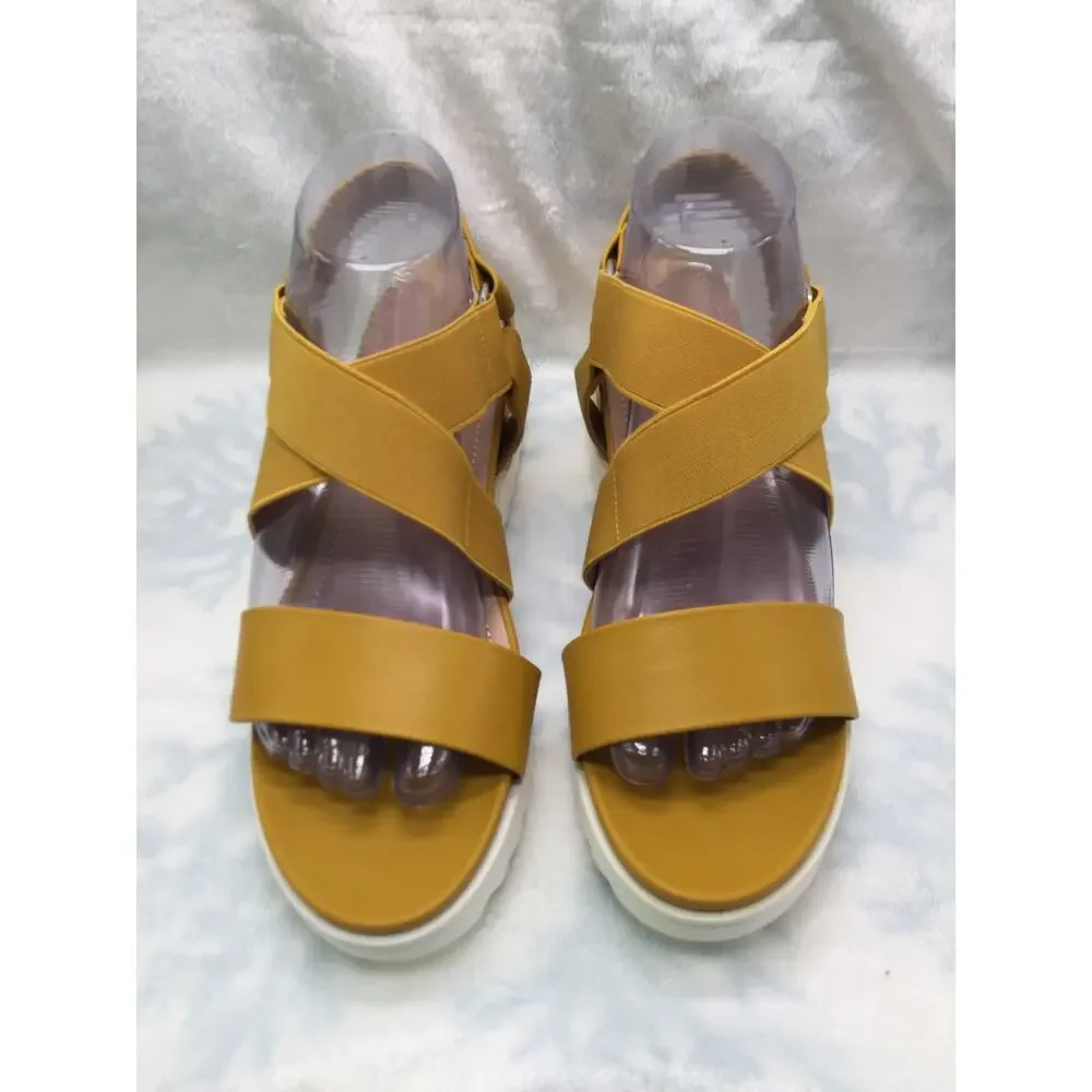 Dream Pairs Charlie Platform Sandals 9 NWOT