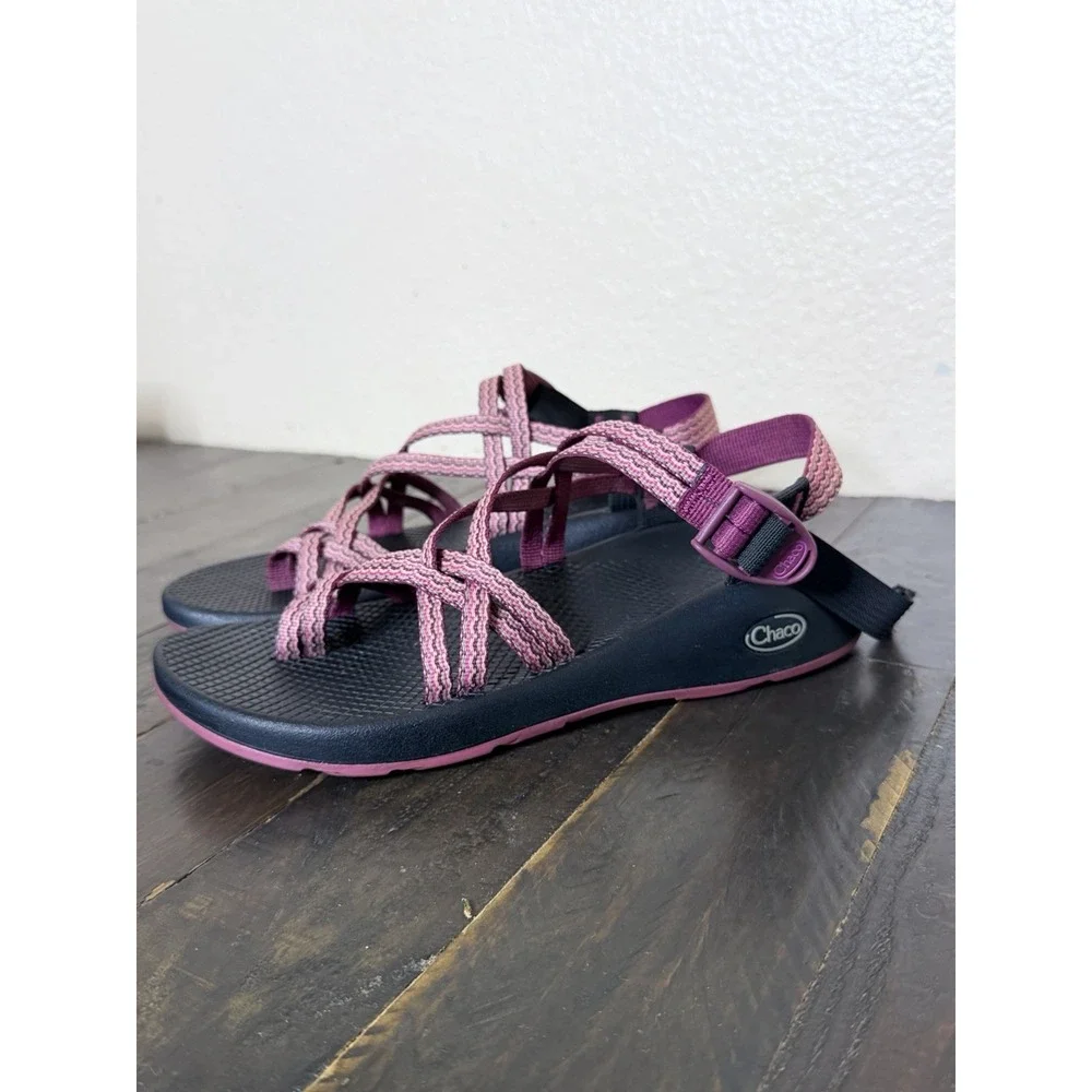 Chaco ZX/2 Yampa Women's Water Hiking Sport Sandals Pink Purple Size 9 Vibram