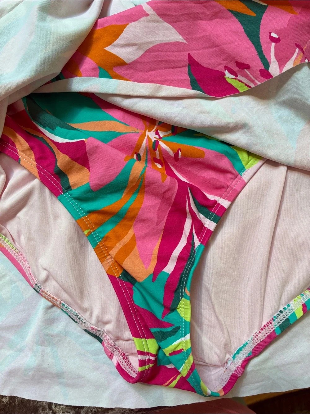 Anne Cole bright tropical