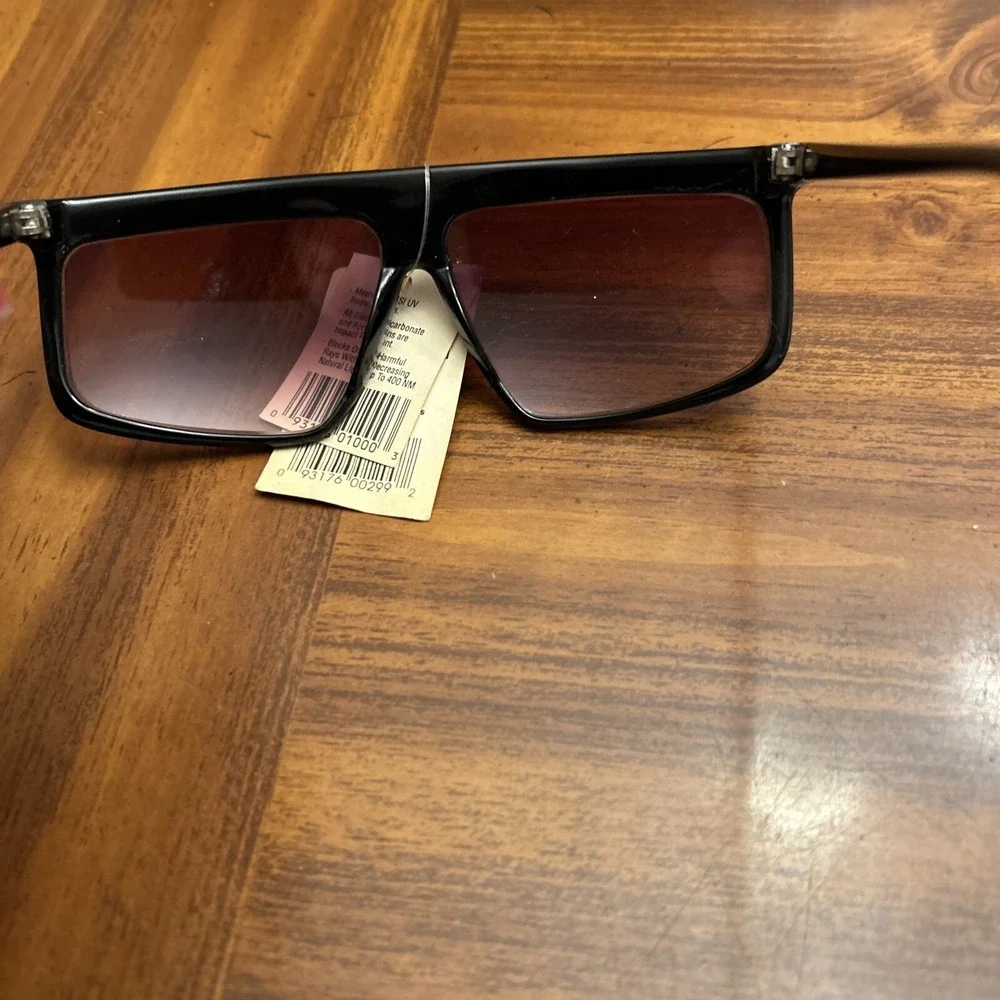 Vintage 80's Bosani‎ Black Sunglasses Y321