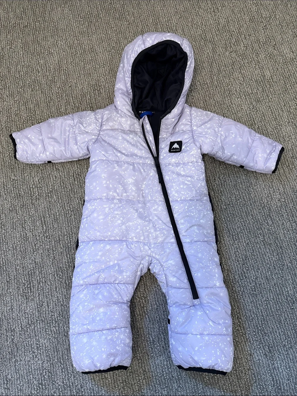 Burton Lavender Infant Snow Jacket with Hood Size 12 Months