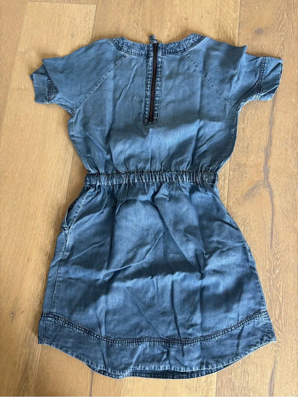 J. Crew sleeveless denim