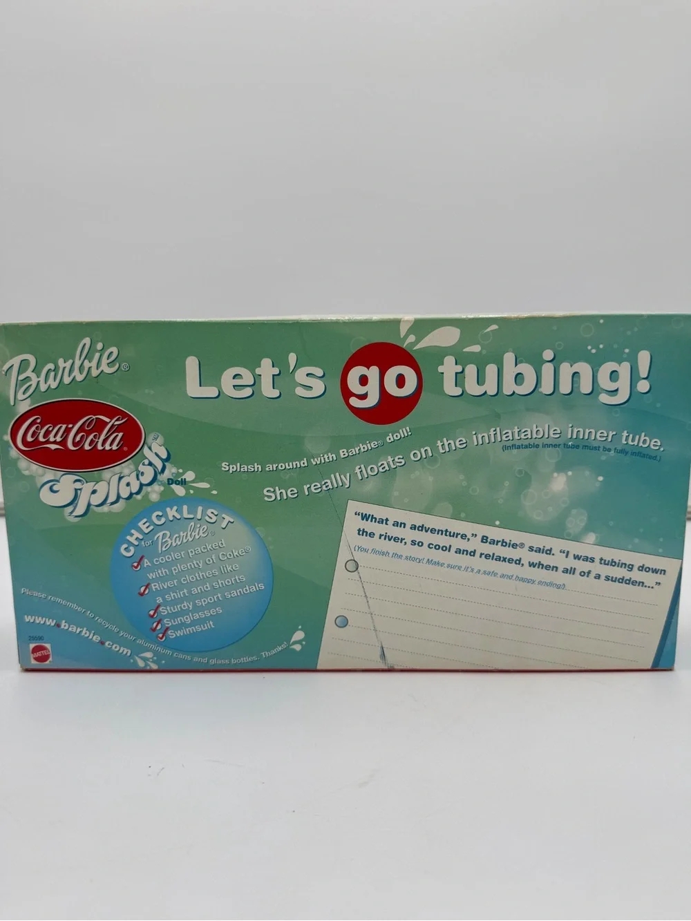 Vintage 1999 Barbie Coca-Cola Splash! Special Edition Doll – Mattel #25590
