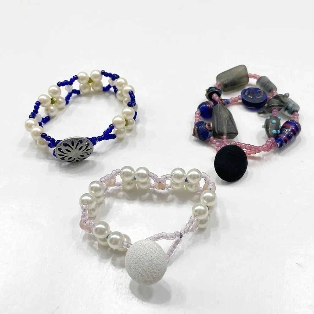 Beaded bracelet set