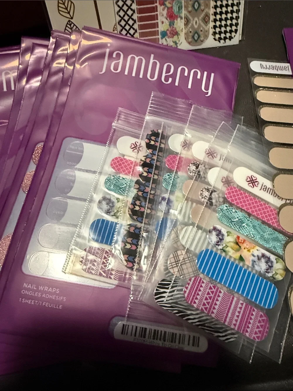 Jamberry multiple nail
