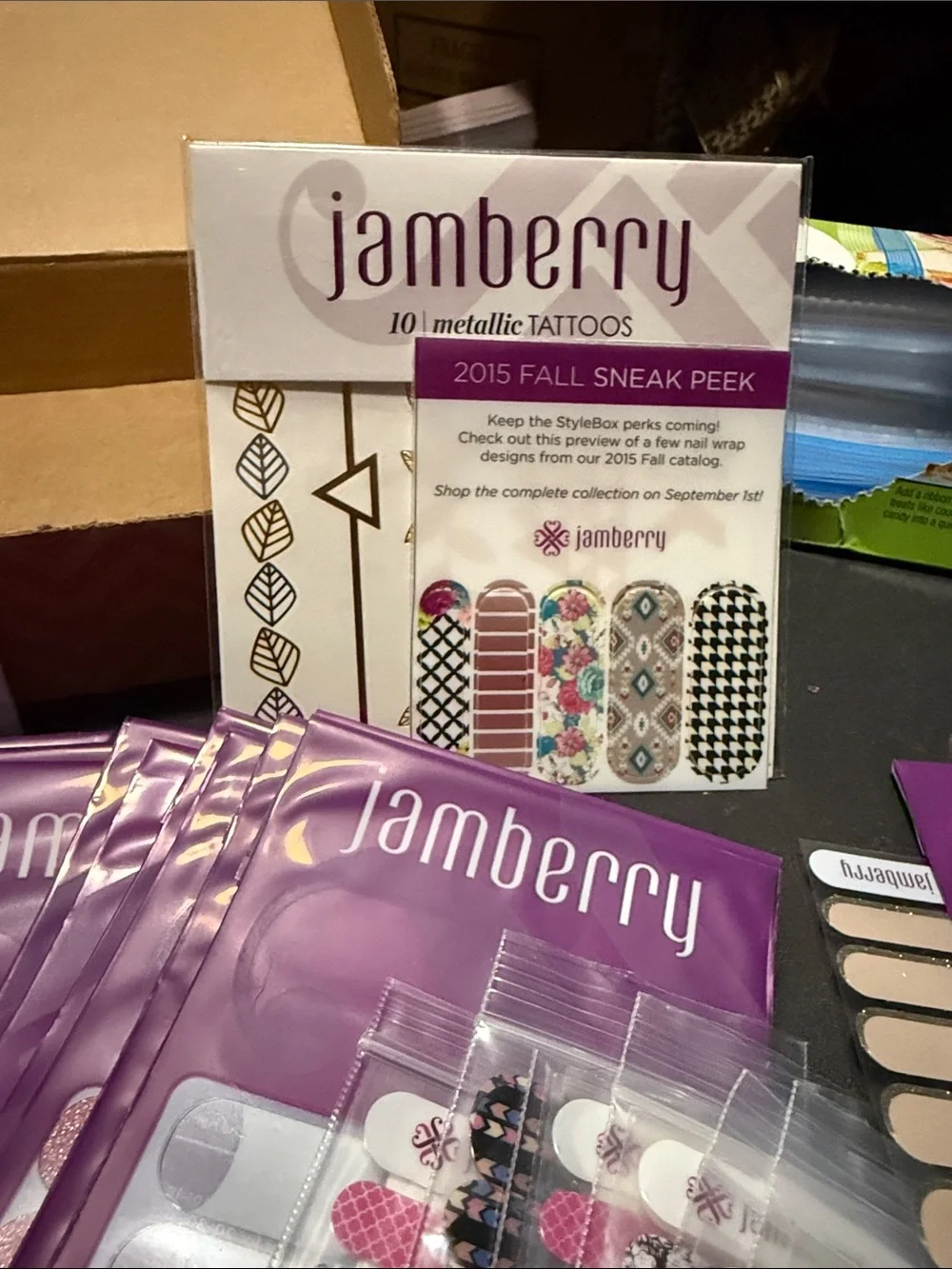 Jamberry multiple nail