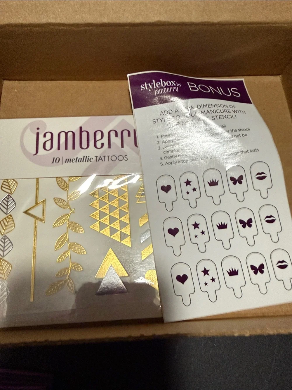Jamberry multiple nail