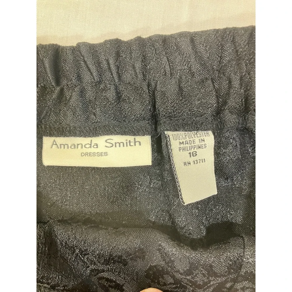 Amanda Smith vintage measurements black