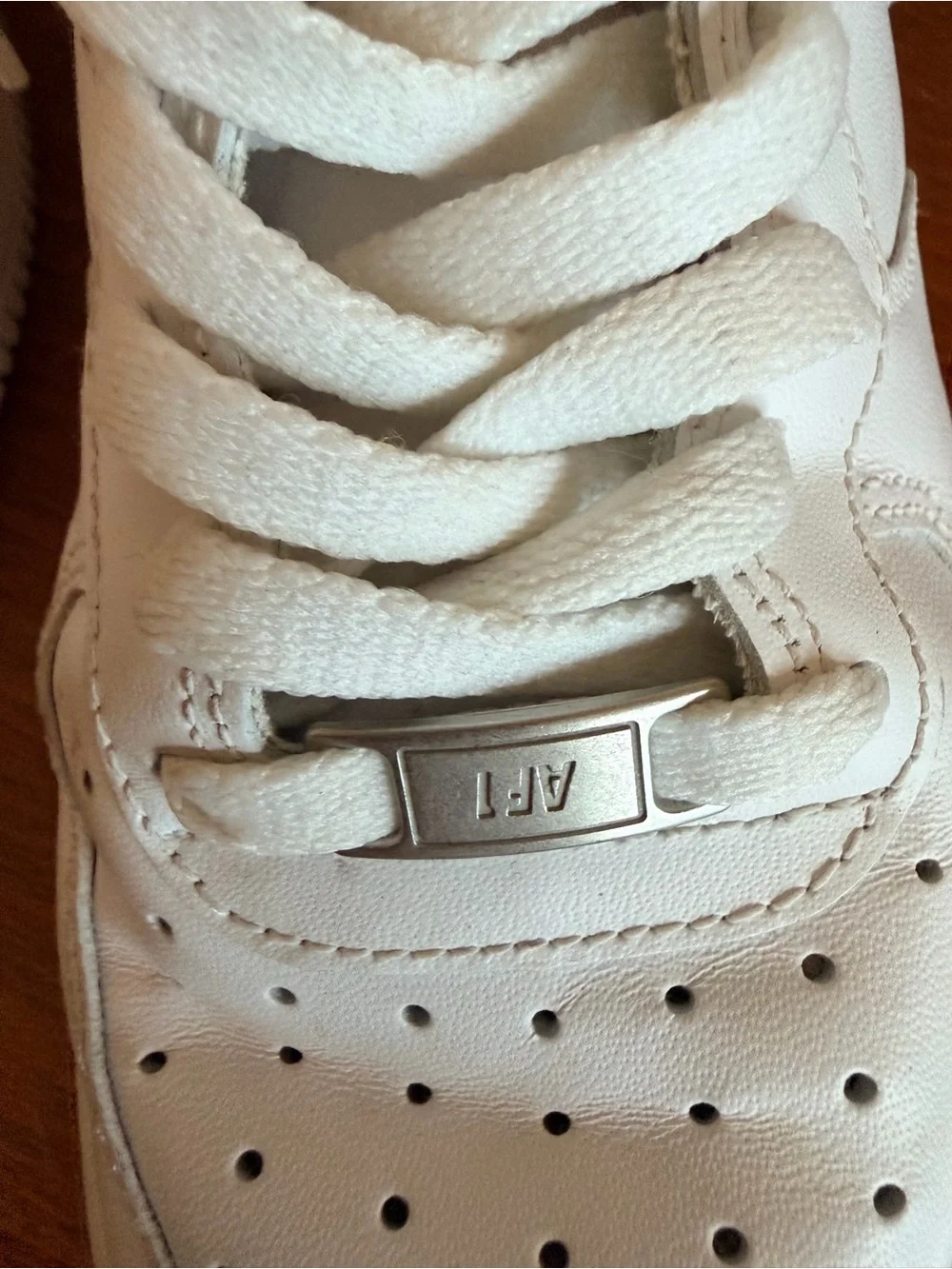 Nike Air Force 1 High ‘07 Triple White Men’s Size 10 Leather Sneakers CW2290