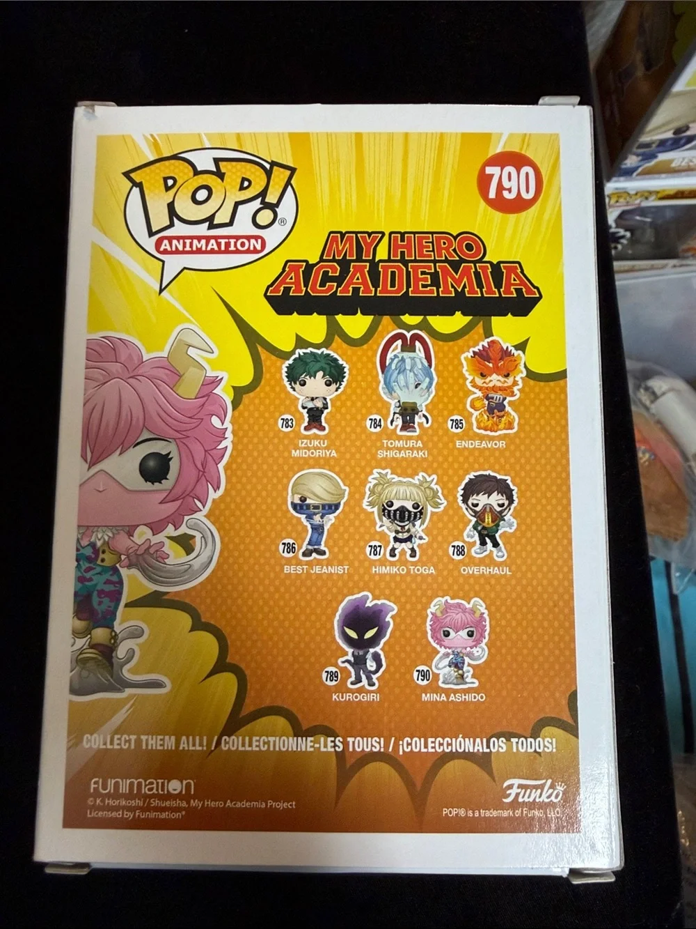 Funko Mina Ashido Metallic Pink & Gold Pop! #790