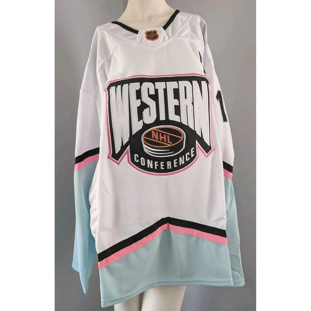ADIDAS 2023 Beniers‎ #10 NHL ALL STAR GAME WESTERN CONFERENCE JERSEY SIZE 52 L
