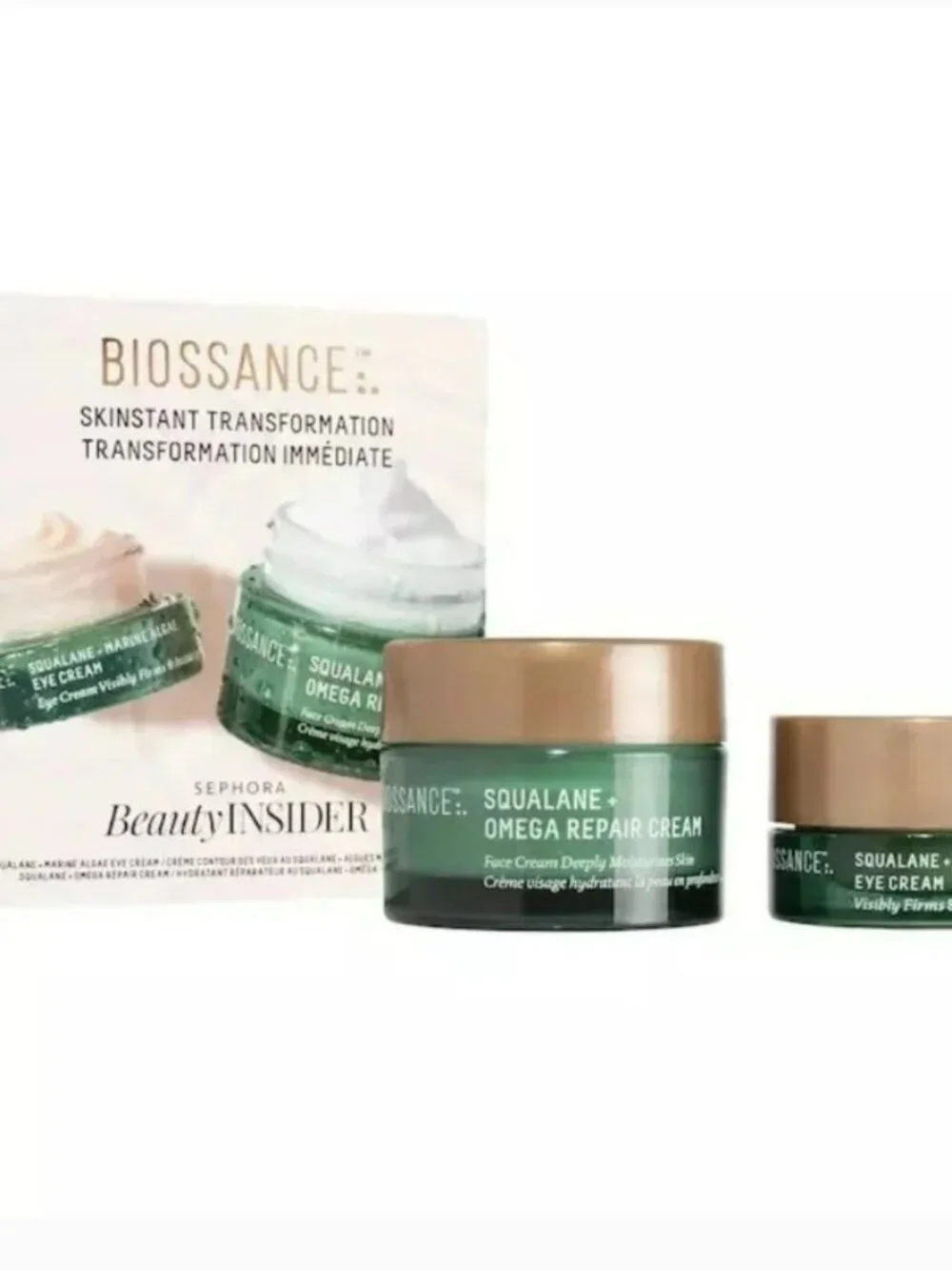 Biossance absorbs duo nourishing