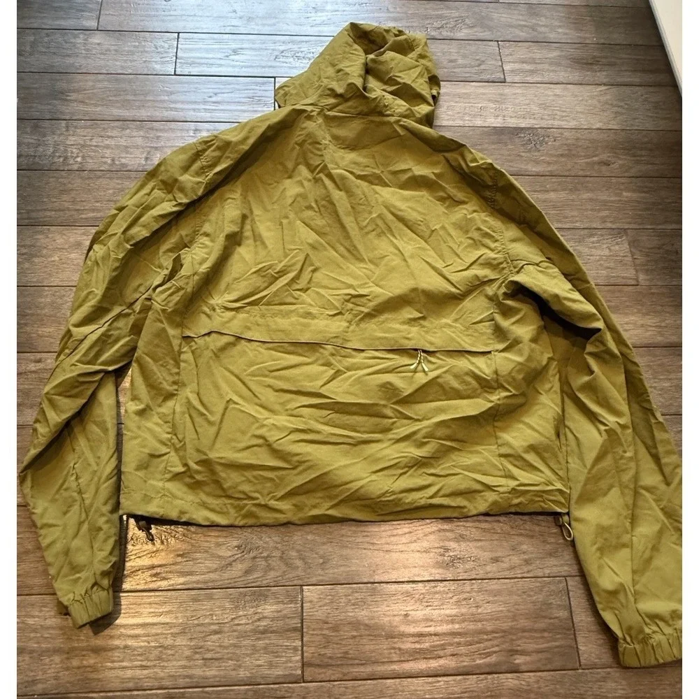 RC Outdoor Supply Anorak Windbreaker Men M Olive Green Utility Hooded Jacket NEW