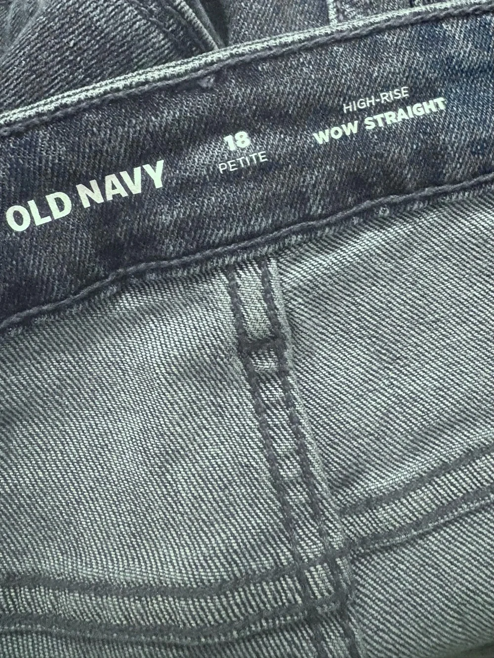 OLD NAVY High-Waisted Wow Straight Ankle Jeans, medium wash