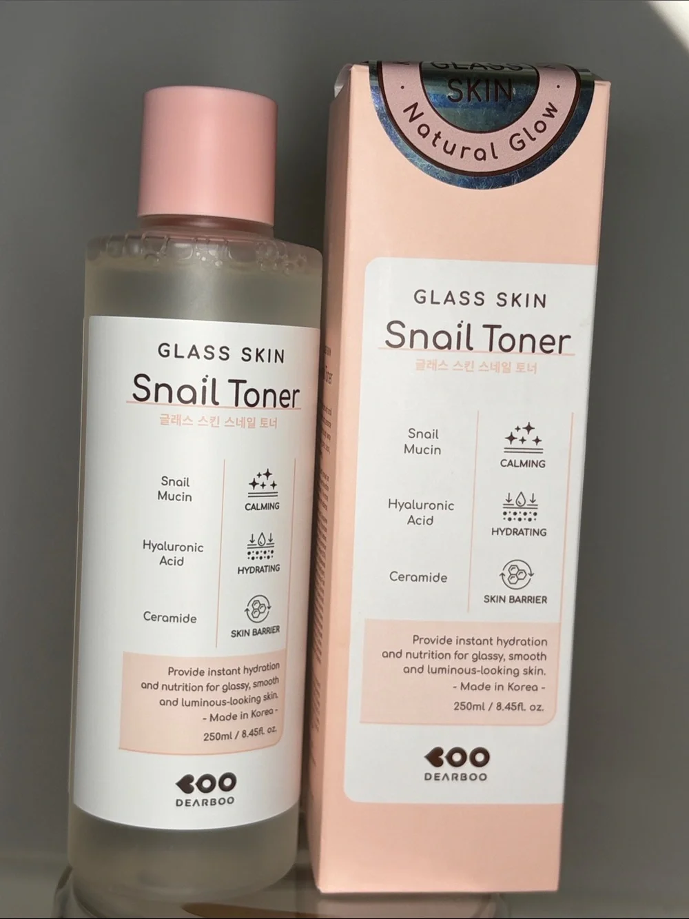 Glass Skin Snail Toner - 250 ml