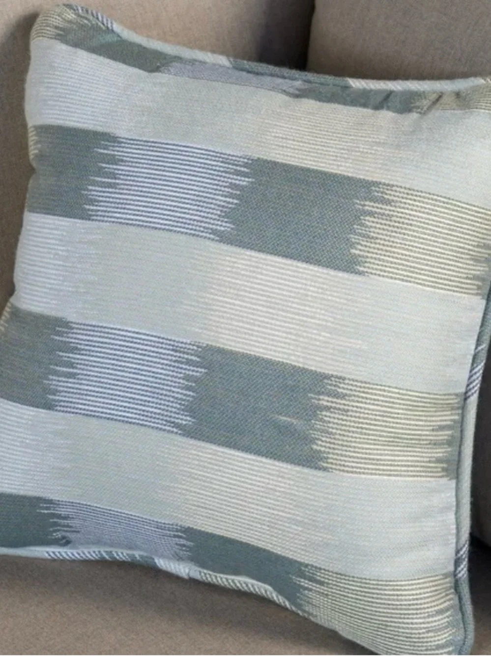 Gray Sunbrella Outdoor Accent Throw Pillows