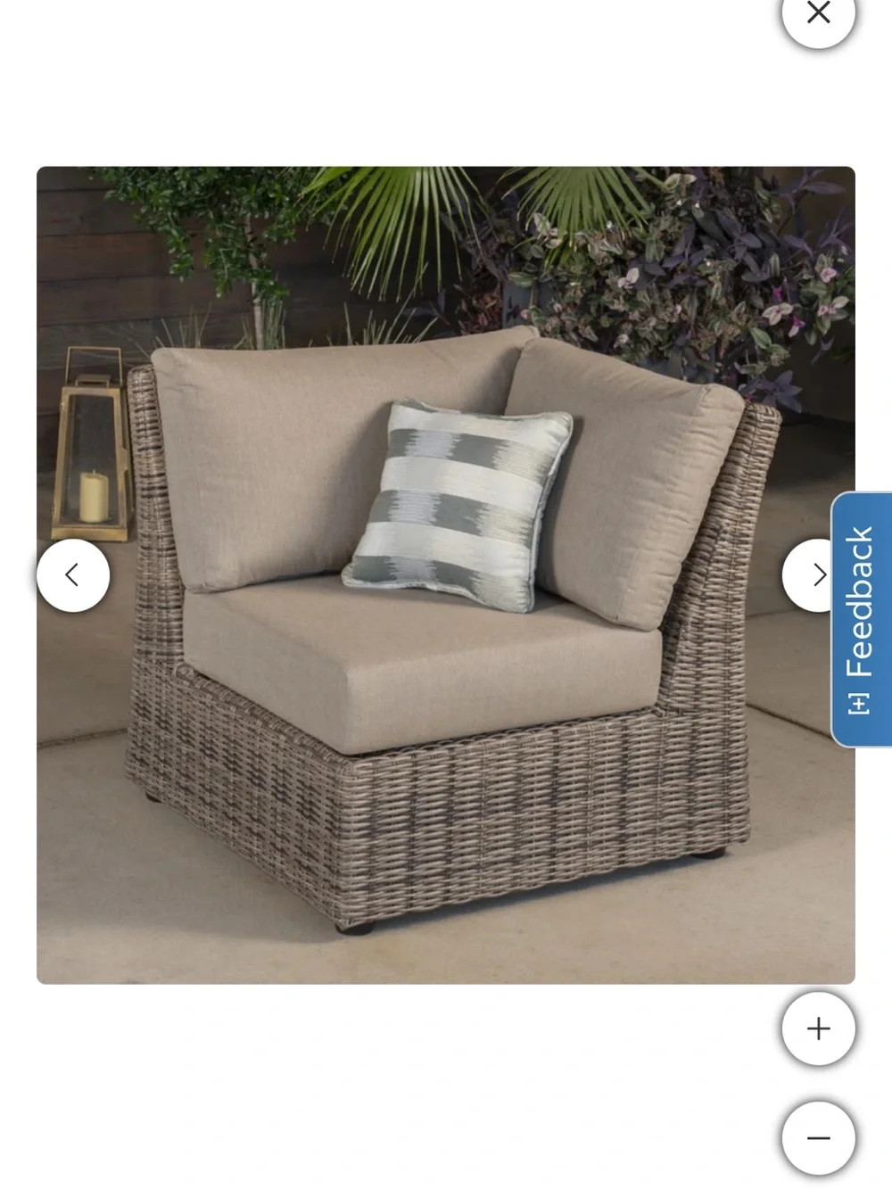 Gray Sunbrella Outdoor Accent Throw Pillows