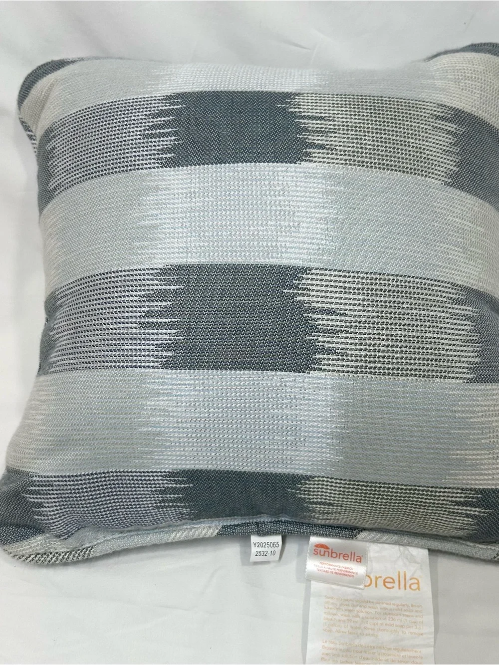 Gray Sunbrella Outdoor Accent Throw Pillows