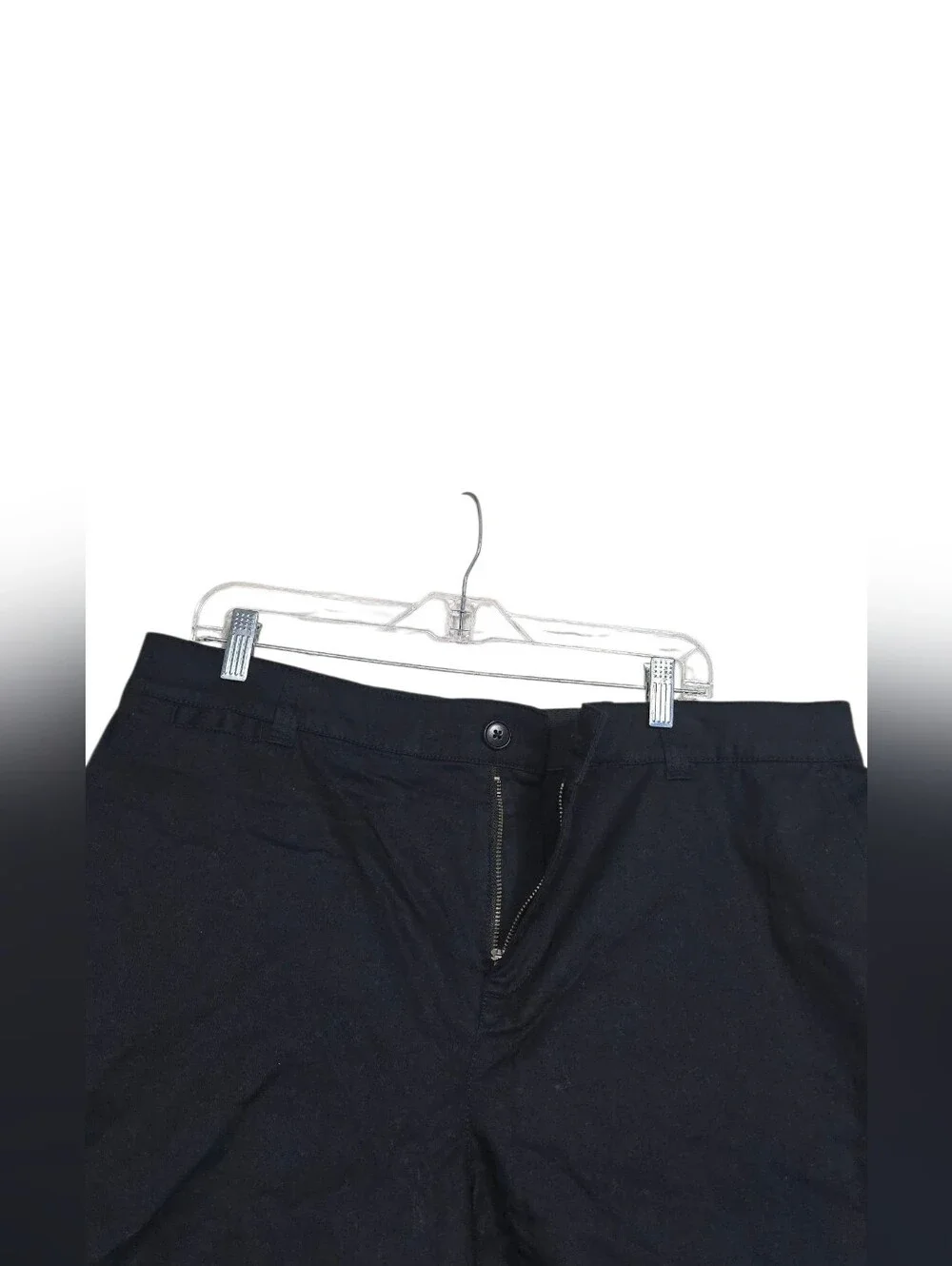 NWT Lane Bryant Chino Collection Black Shorts Womens Size 16