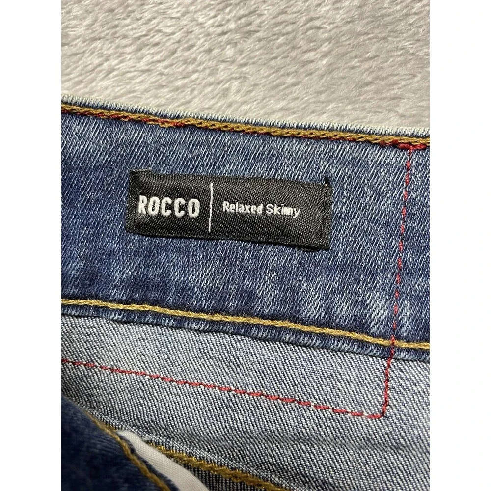 True Religion Rocco Relaxed skinny Flap SN Men's Jeans Size 31x34