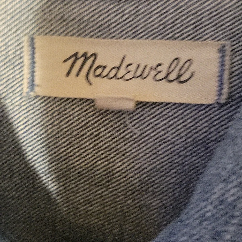 Madewell stretch blue