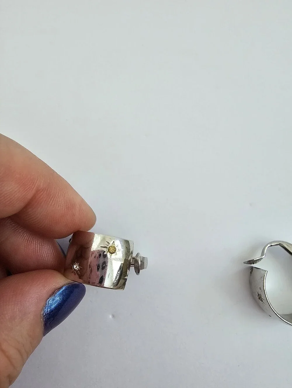 Vintage starburst rhinestone