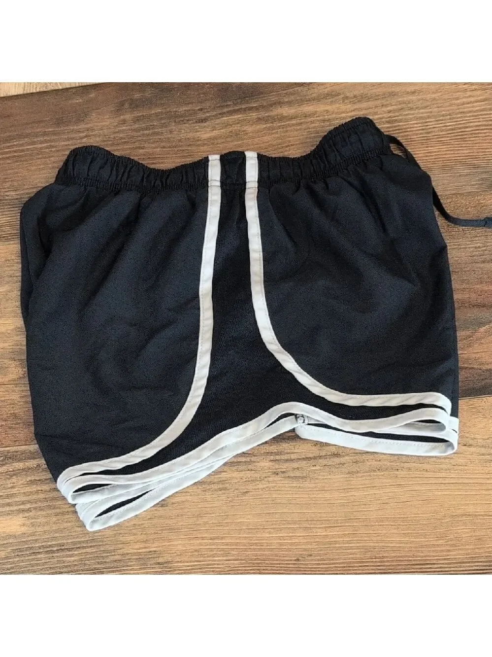 Nike Navy/White Lined Running Shorts XS      630N