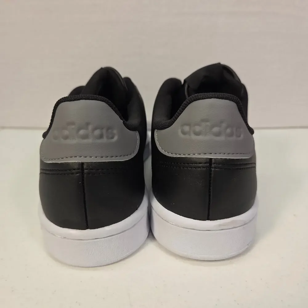 Adidas Advantage Base 2.0 Black White Cloudfoam Sneakers Shoes Mens US 8.5 NWOT