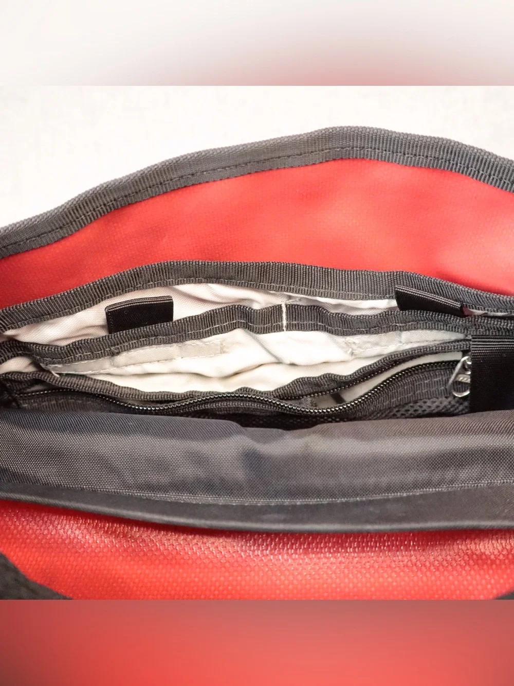 The North Face compact messenger