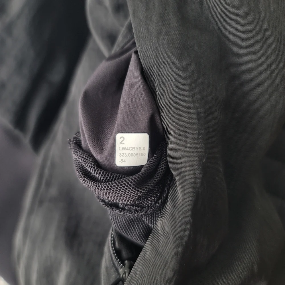 Lululemon Reversible Non-Stop Bomber Jacket LW4CBYS Size 2 In Black