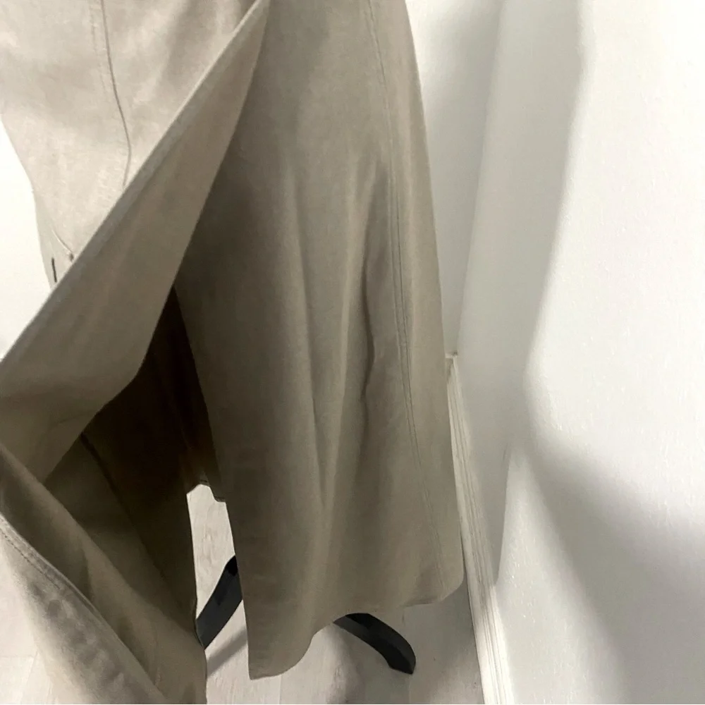 Zara NWT Beige High Waisted Cargo Midi Wrap Skirt Y2K Dress Up or Just Casual