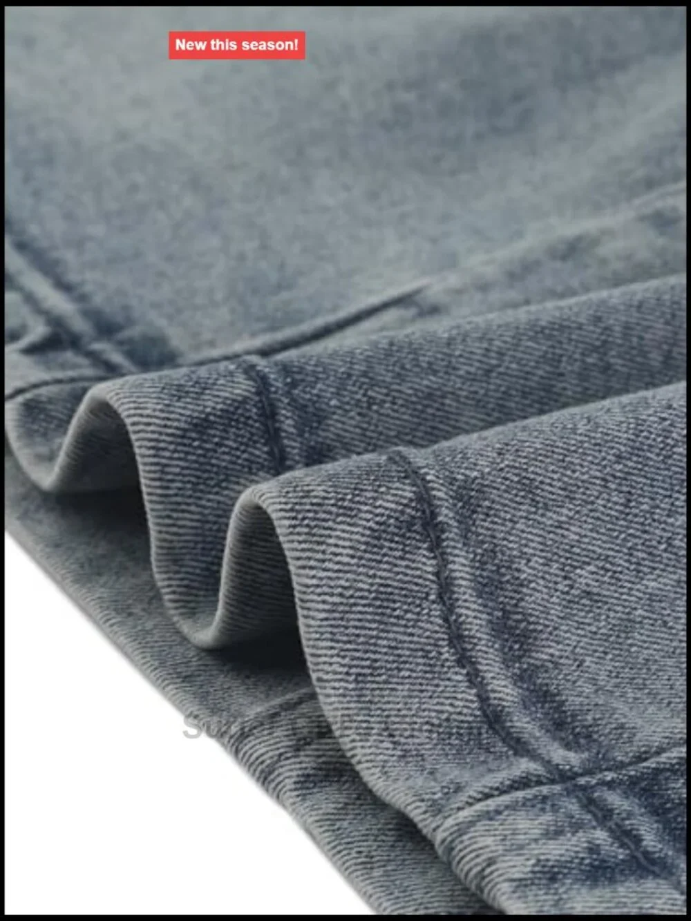 N/A fitted denim