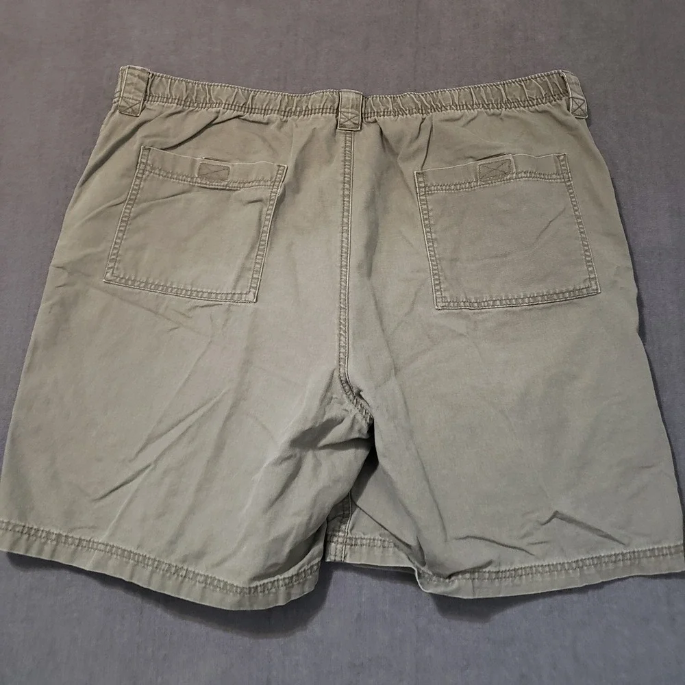 Wrangler Cargo Shorts‎ Mens 44 Green Authentic Issue Cotton NW941FT Relaxed Fit