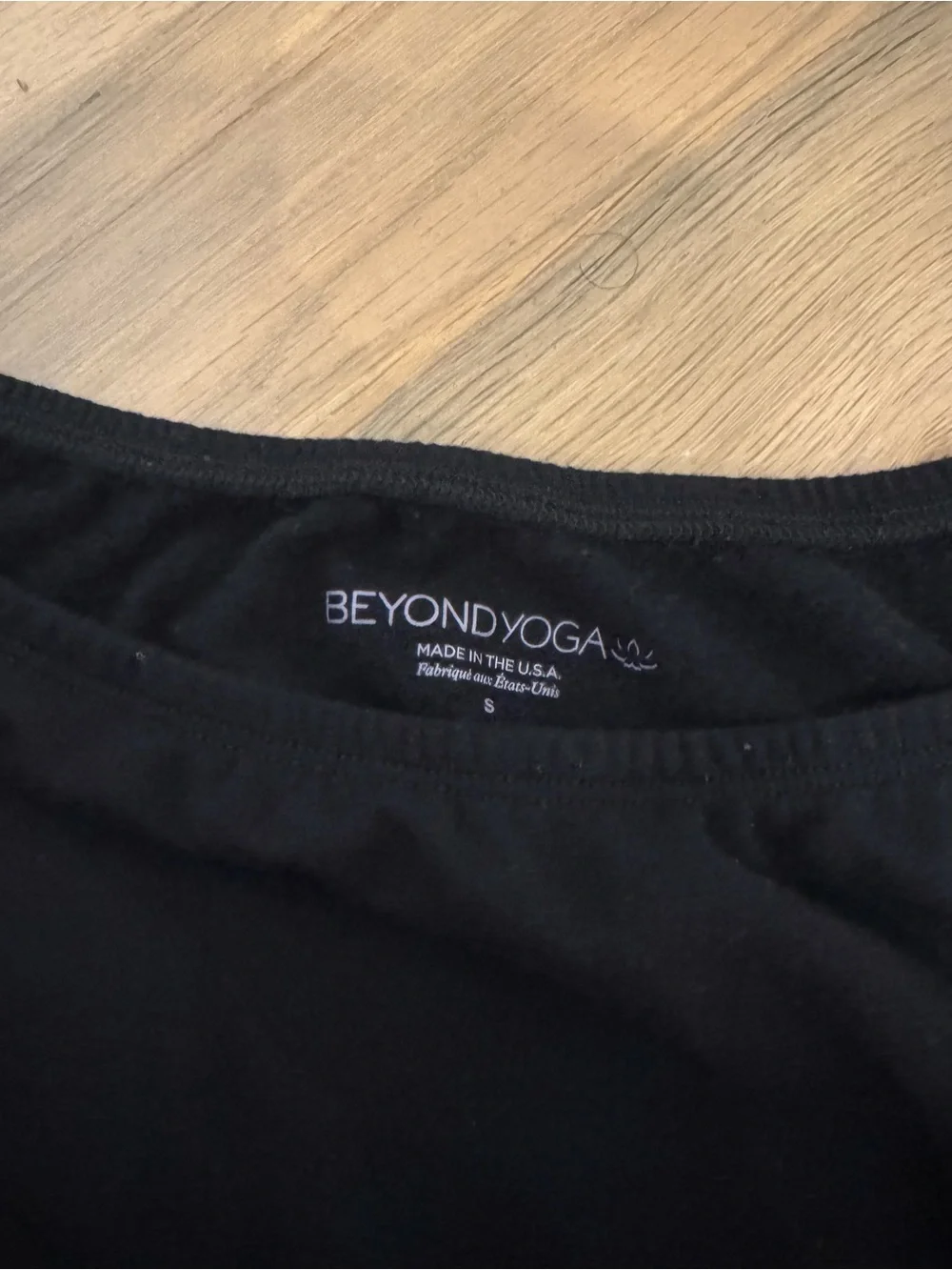 Beyond Yoga Black Cap-Sleeve Drawstring Jumpsuit