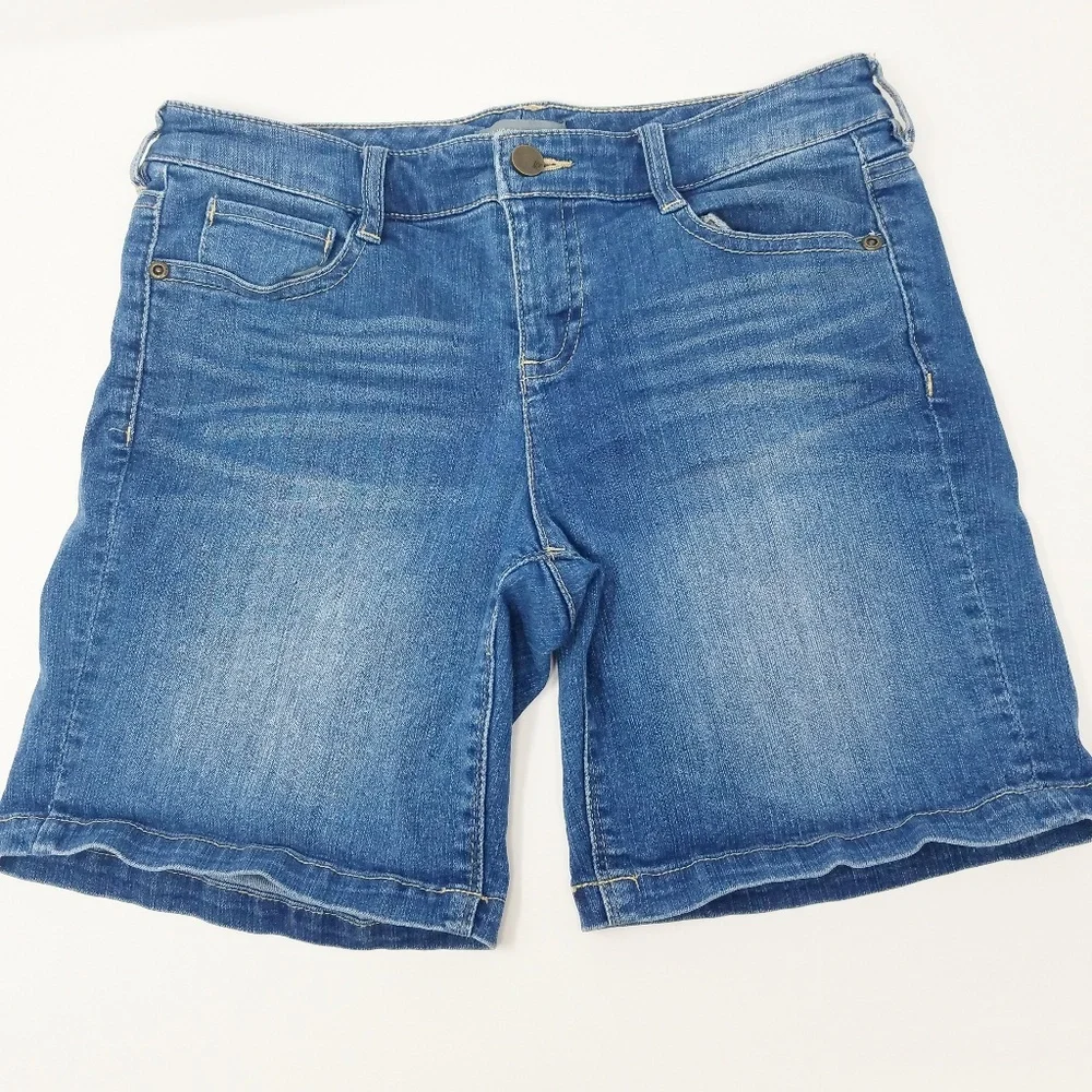 New York &‎ Company women 4 denim jeans shorts