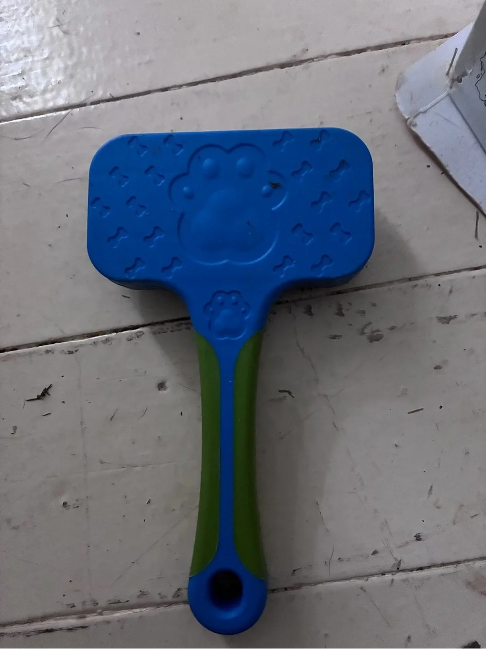 1-Sided Pet Brush Greenbrier Kennel Club GKC (Blue with Green Color)