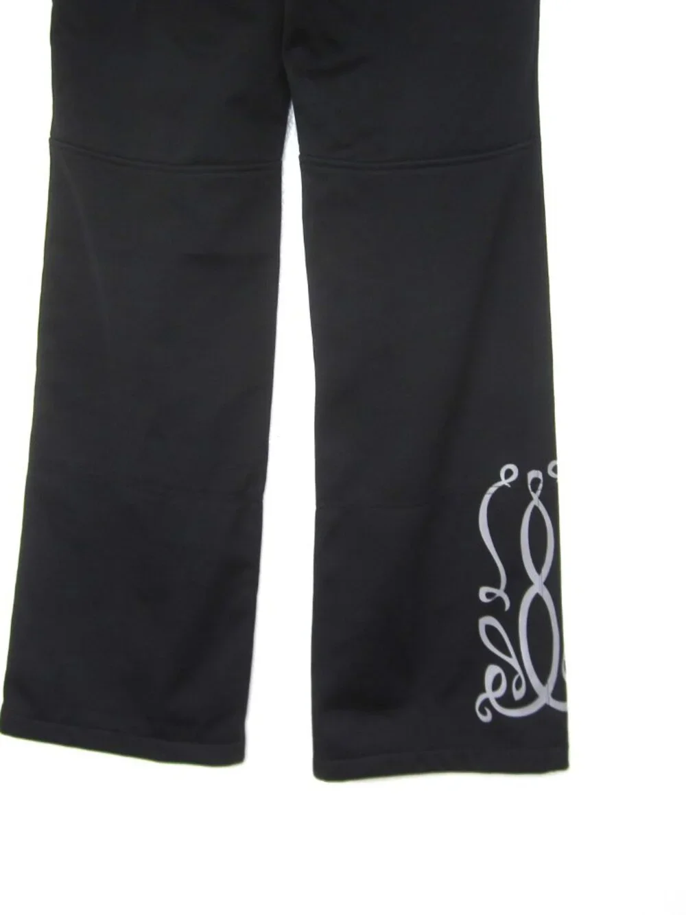 Athleta Womens Size 8T 8 Tall Black Ski Snowboard Pants Fleece Lined Fall Line