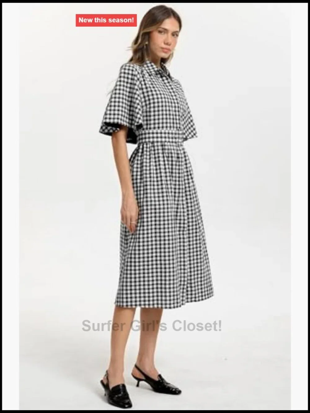 N/A cotton plaid