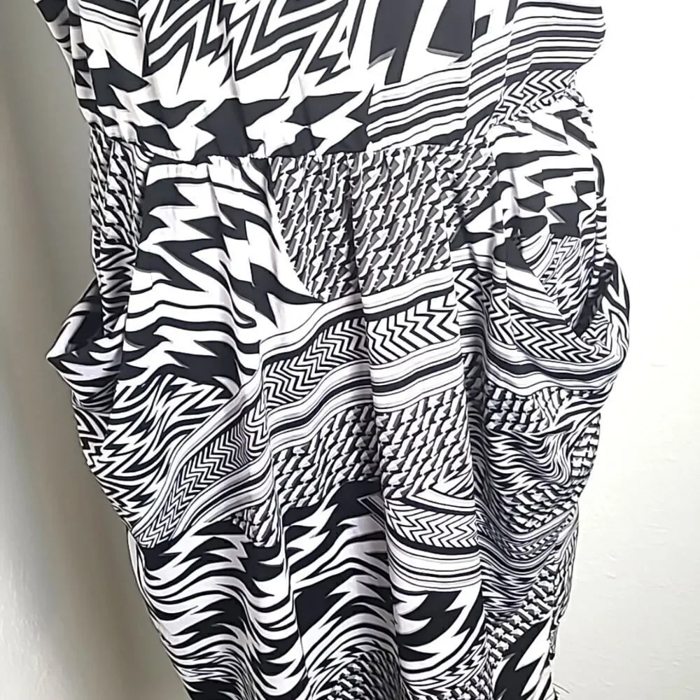 Dots polyester approximate waistband