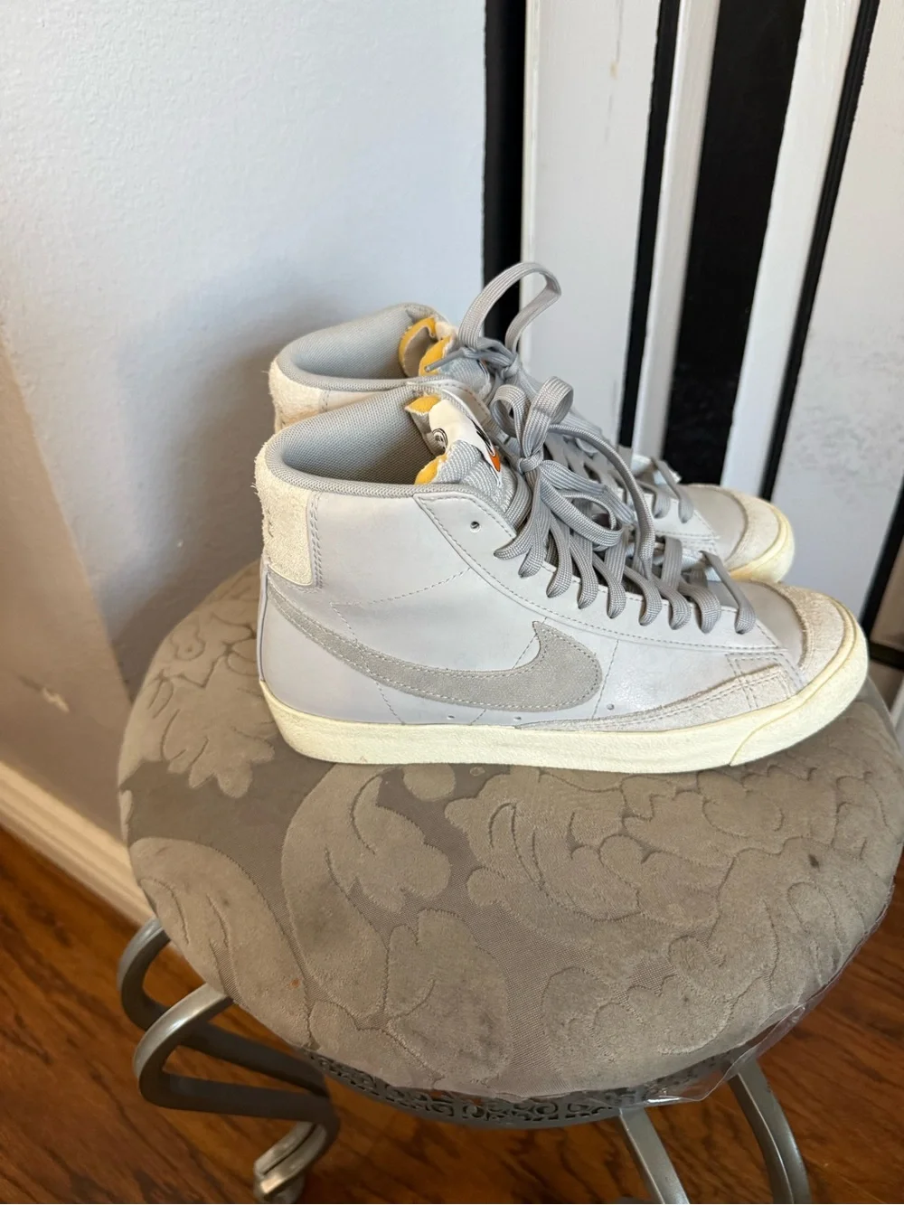 Nike suede styling