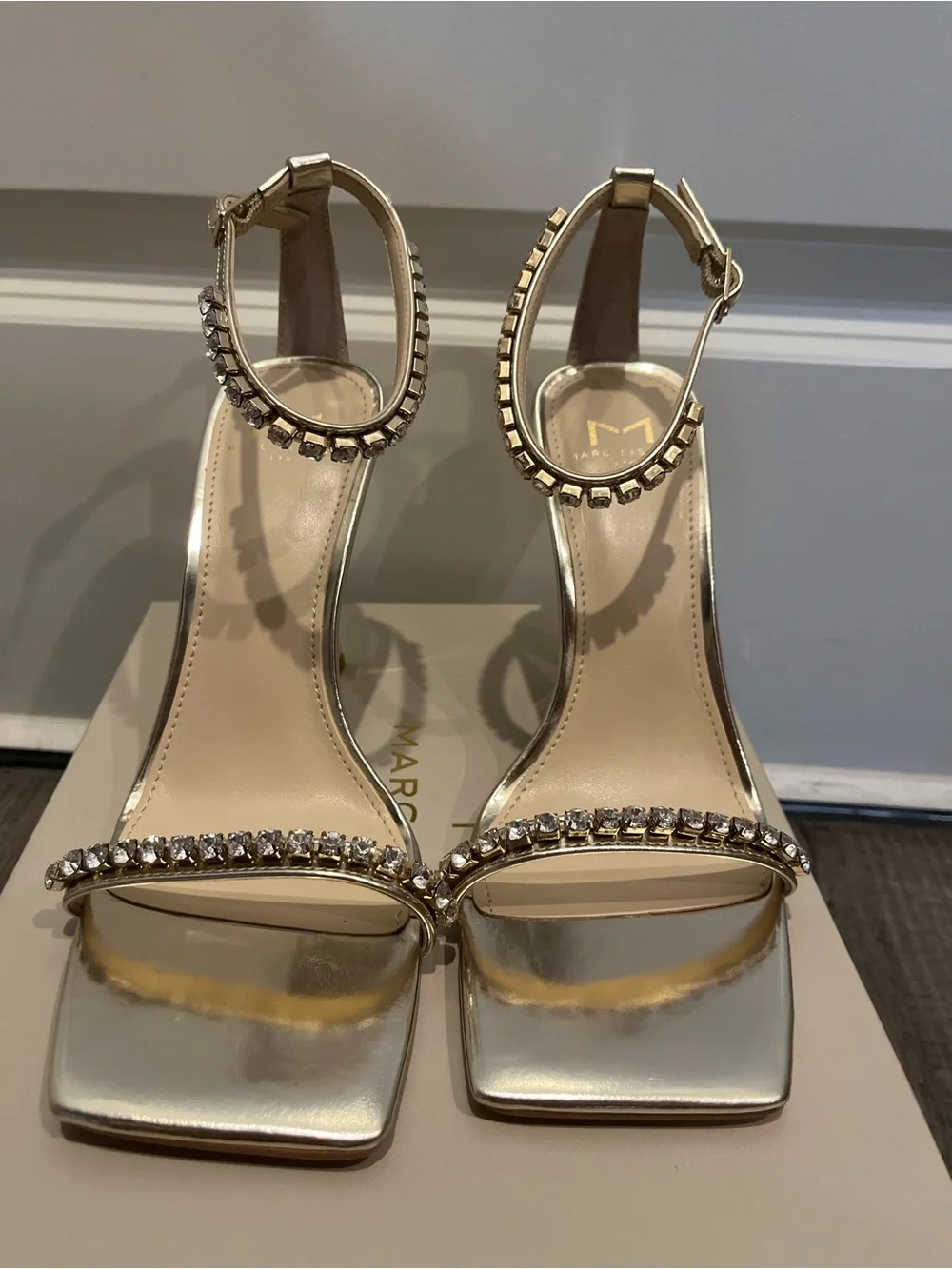 Marc Fisher jewel embellishments