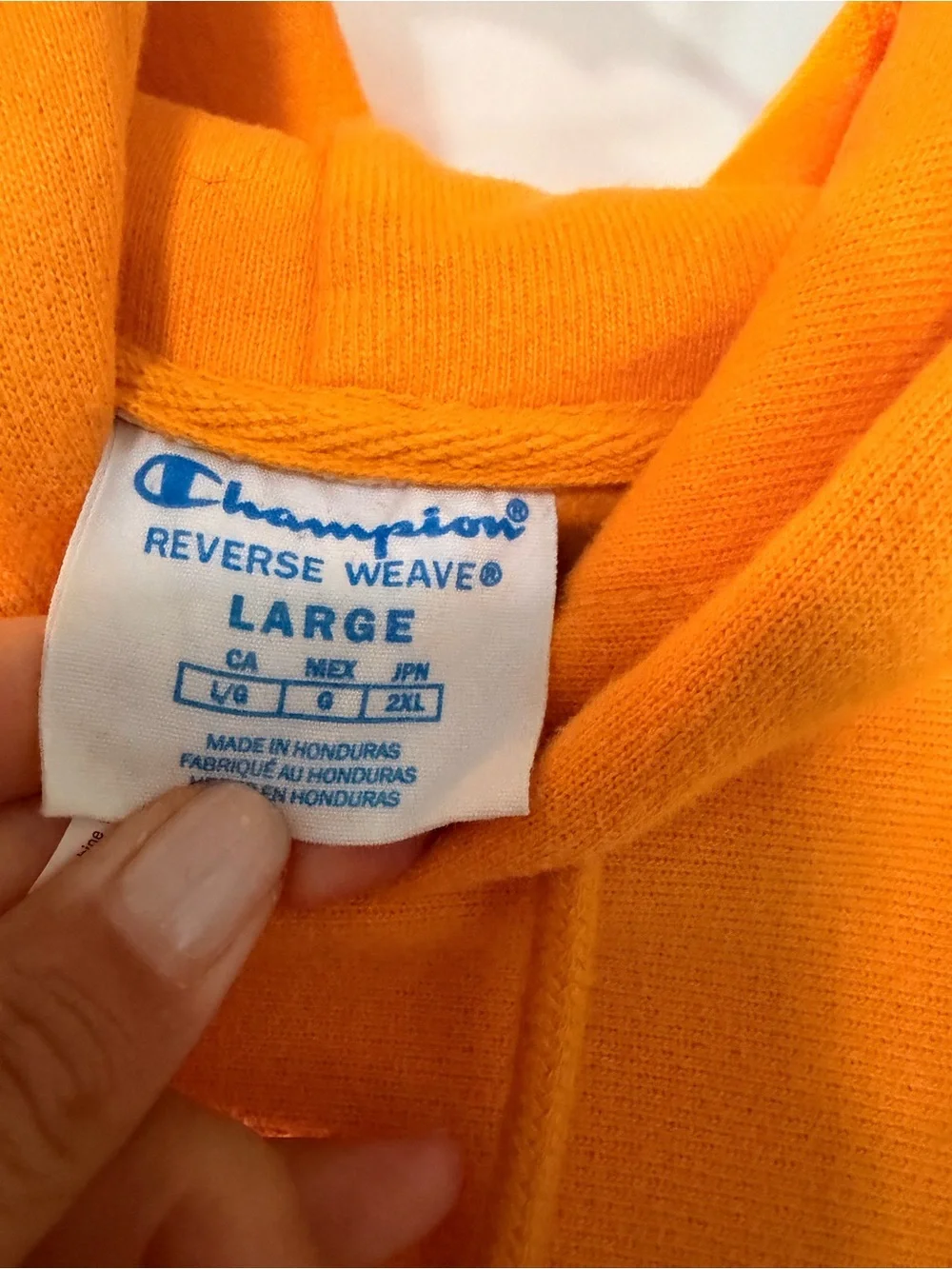 Champion vibrant orange