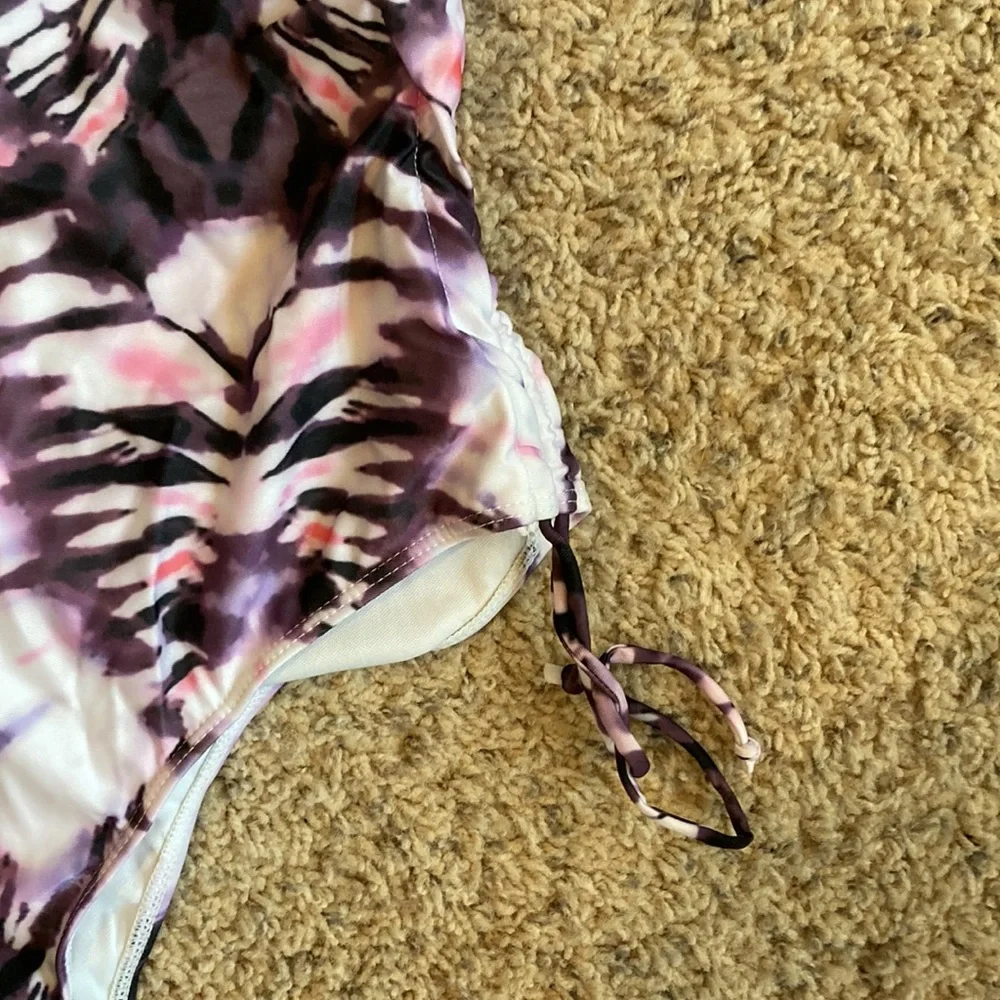 Shein 3x Purple/Pink Tie Dye One Piece